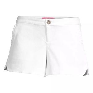 Lilly Pulitzer Adie Ruffle Pocket Stretch Shorts